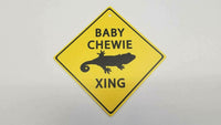 Crossing Street Sign - Chewie Crossing | reptile and terrarium supplies