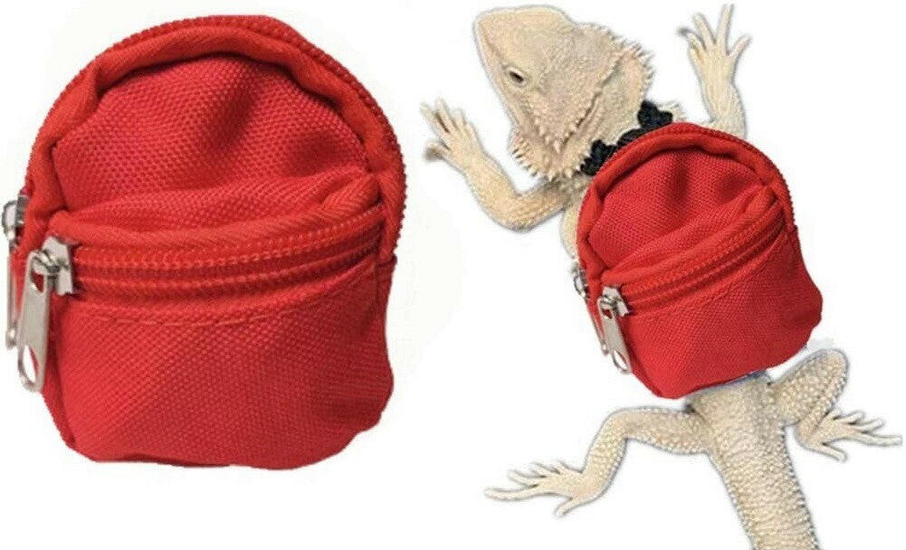 Beardie Backpack Colour Red