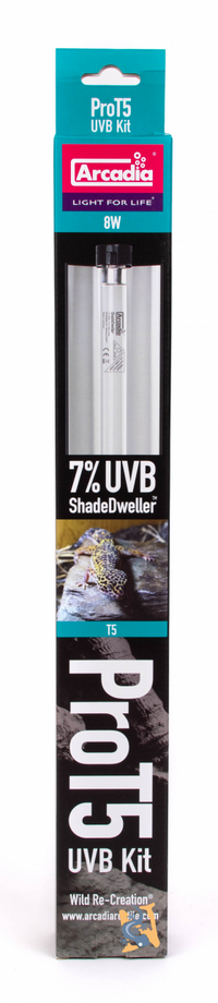 Arcadia Shade Dweller Pro T5 UVB Kit 12" 7% UVB | reptile and terrarium supplies