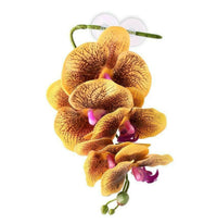 Pangea Hanging Yellow Orchid | reptile and terrarium supplies