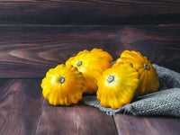 Meet Cucurbita pepo. The common name for this is Scalloped Patty Pan Summer Squash. Stargazer Exotics is proud to offer the freshest of rare plant seeds. Check this Scalloped Patty Pan Summer Squash (Cucurbita pepo) out along with all of our other Heirloom Vegetable and Rare Finds Trees plant seeds here at Stargazer Exotics. We ship these Heirloom Vegetable and Rare Finds seeds from Canada to anywhere in the World.
