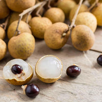 Meet Dimocarpus longan. The common name for this is Longan Fruit / Dragon's Eye. Stargazer Exotics is proud to offer the freshest of rare plant seeds. Check this Longan Fruit / Dragon's Eye (Dimocarpus longan) out along with all of our other Heirloom Vegetable and Rare Finds Trees plant seeds here at Stargazer Exotics. We ship these Heirloom Vegetable and Rare Finds seeds from Canada to anywhere in the World.
