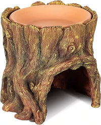 Tree Stump Humidifying Hideout | reptile and terrarium supplies