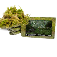 Premium Forest Moss ( 12L Compressed Brick) | reptile and terrarium supplies