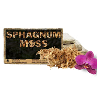 Premium Sphagnum Moss ( 8L Compressed Brick) | reptile and terrarium supplies