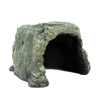 Extra Wide/Extra Tall Stone Cave | reptile and terrarium supplies