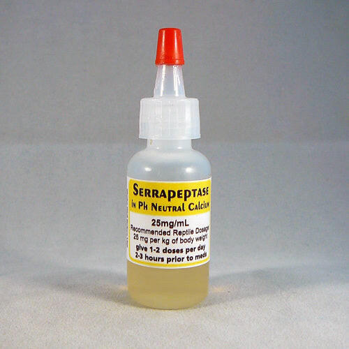 Serrapeptase -  Extra Strength 15ML | reptile and terrarium supplies