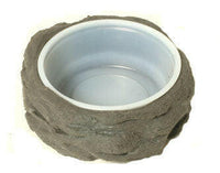 Stone Cup Holder by Pangea | reptile and terrarium supplies